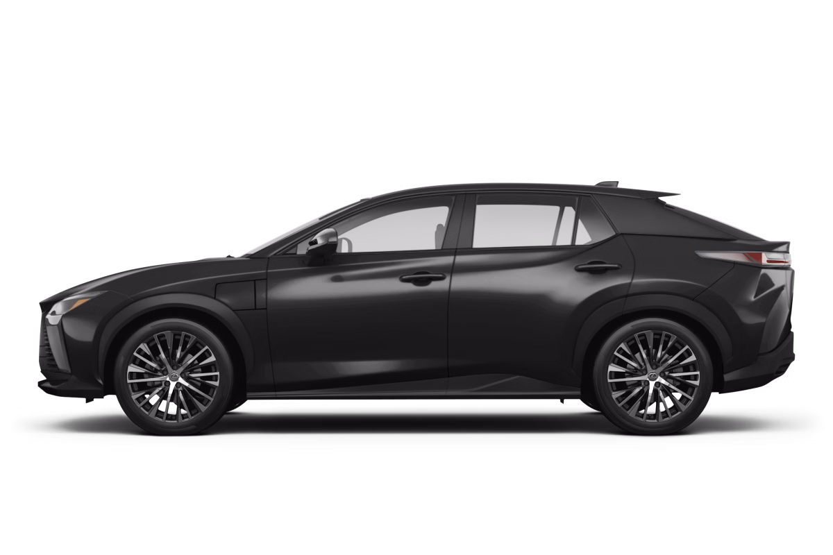 Lexus RZ 450e - Side view Lexus RZ 450e - Side view